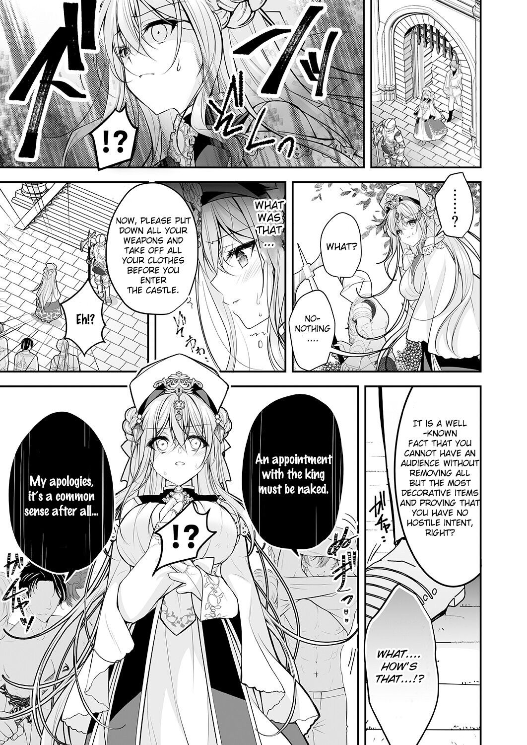 Hentai Manga Comic-Isekai Gangrape ~brainwashed saint is happy to change her job to become a meat toilet~-Read-8